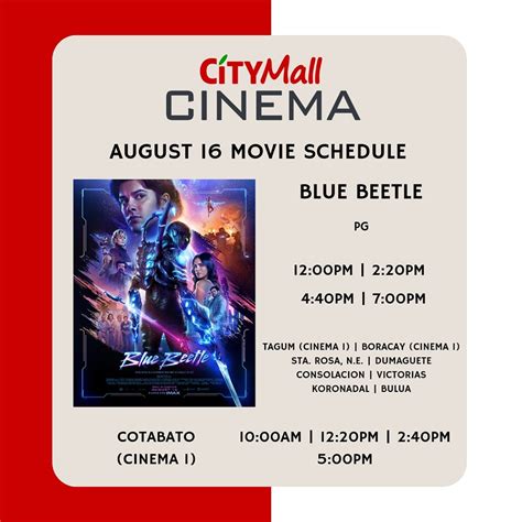 citymall cinema dumaguete|Movie schedule starting TODAY! .